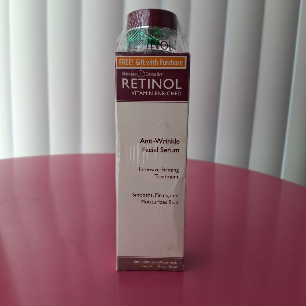 Skincare Cosmetics Retinol Anti Wrinkle Facial Serum Firming Treatment‎ 1 oz